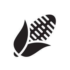 Corn , Fruits solid icon.
