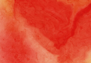 Abstract red watercolor paint background. Vector illustration