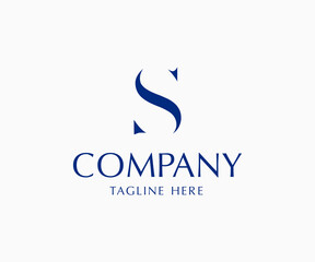 S Logo Design. S Letter Logo Design Template.