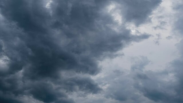 Dark rain clouds.Storm cloud background before thunderstorm