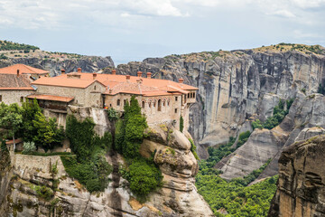 Fototapeta na wymiar Orthodox Monastery of the Great Meteor, Greece.