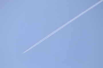 airplane in the sky