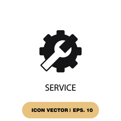 service icons  symbol vector elements for infographic web