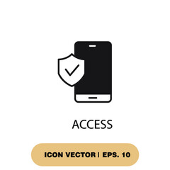 access icons  symbol vector elements for infographic web