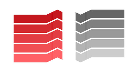 Infographic template for chart
