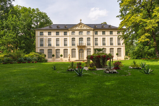 Sommerpalais castle in Greiz town in Germany