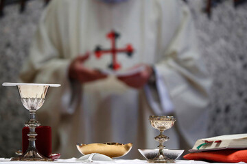 Catholic church. Catholic mass.