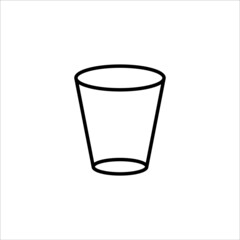 glass icon vector illustration symbol