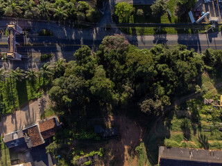 small city in the interior of São Paulo with beautiful mountains in the countryside - Socorro, Brazil