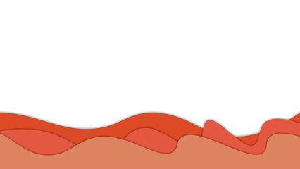 Minimal geometric color shapes and lines. Abstract monochrome creative paper texture background. Colorful carving and paper cut art design element.