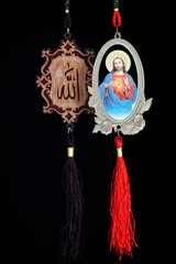 Interfaith and interreligious concept.