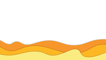 Minimal geometric color shapes and lines. Abstract monochrome creative paper texture background. Colorful carving and paper cut art design element.