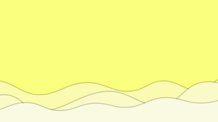 Minimal geometric color shapes and lines. Abstract monochrome creative paper texture background. Colorful carving and paper cut art design element.