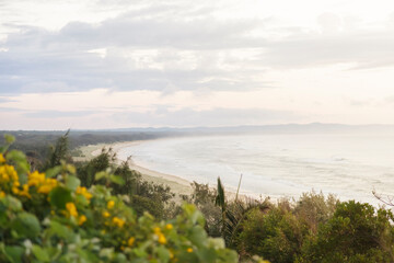 K&uuml;stenlandschaft am fr&uuml;hen morgen, East Coast
