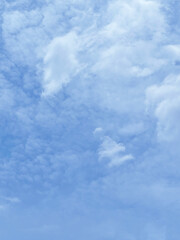 fantasy blue sky and beautiful cloud