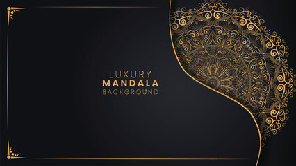 Luxury ornamental mandala design background