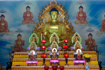 Naklejka premium Buddhism. Religion and faith.