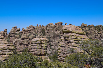 View of Chiricahua National Monument, Arizona, United States of America