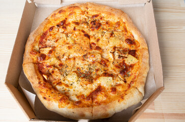 Take Out Pizza in a Box Ready to Eat