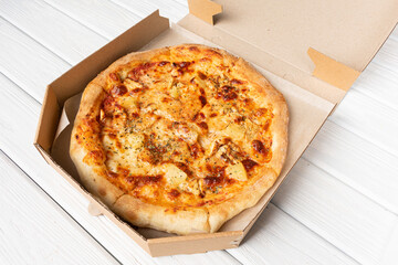 Take Out Pizza in a Box Ready to Eat