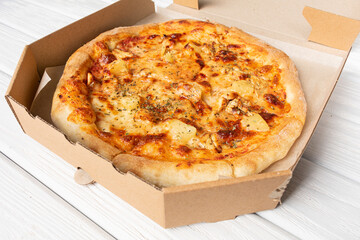 Take Out Pizza in a Box Ready to Eat