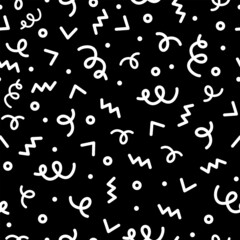 Confetti random pattern