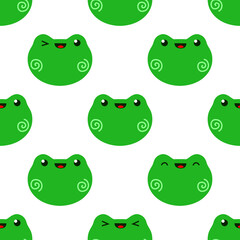 Cute frog pattern