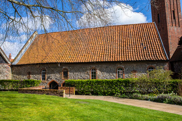 Pilgrim Hall at The Shrine of Our Lady of Walsingham in Norfolk, UK