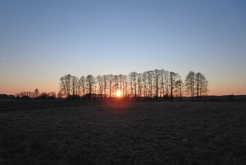 zach&oacute;d słońca