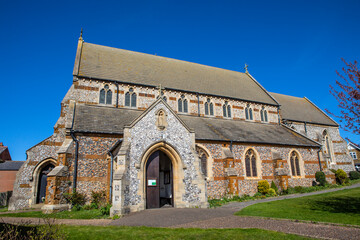 Fototapeta na wymiar Parish Church of St. Edmund in Hunstanton, Norfolk, UK