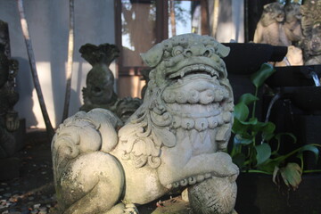 Lion statue in Bali tourist attractions