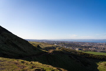 view from the top of the mountain