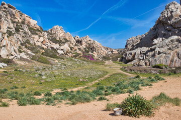 Cala Grande, Valle della Luna, Capo Testa, Sardinia, Spring