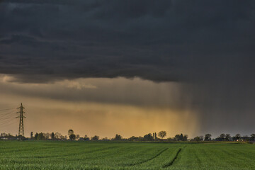 Thunderstorm in Italy