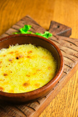 Typical American macaroni and cheese