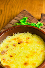 Typical American macaroni and cheese
