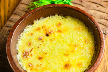 Typical American macaroni and cheese