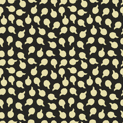 Minimalistic seamless pattern. Simple geometric shape