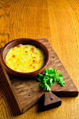 Typical American macaroni and cheese