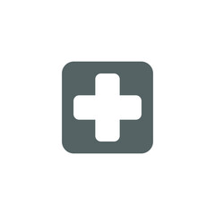 simple icon with health and medicine theme