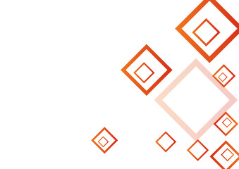 Orange Element Shape Vector Background. Creative