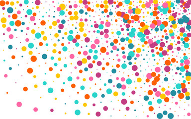 Multicolored Circle Transparent Vector White