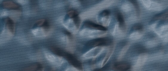 Abstract Blue Waves Stripe Pattern Background