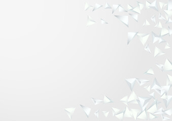 Light Elements Dynamic Vector  Gray Background.