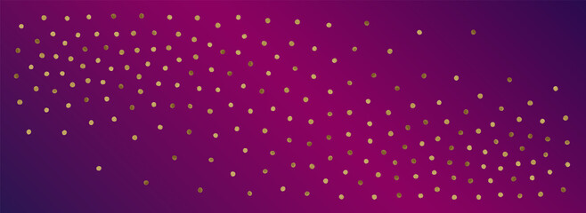 Obraz premium Shiny Shine Effect Vector Panoramic Purple