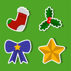 Christmas stickers 