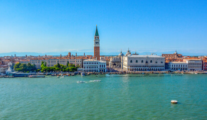 Vista panorâmica sobre Veneza, Veneto, Itália