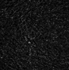 macro yarn fabric pattern.three dimensional black and white background image