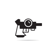 raygun and space gun icon vector illustration
