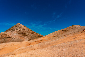 landscape in the guajira desert colombia